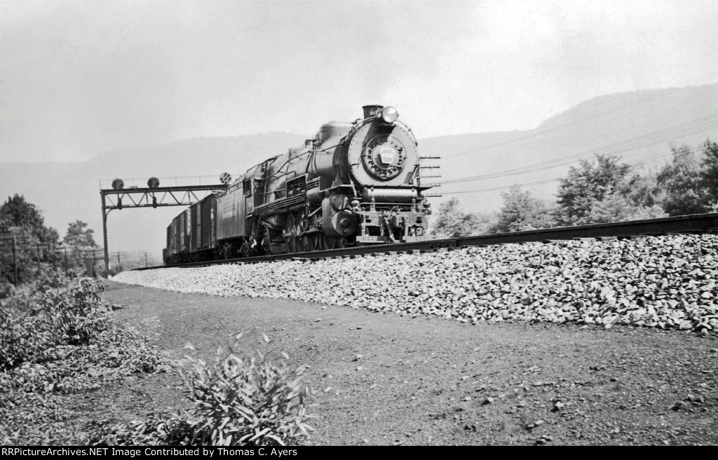 PRR Lewistown Vistas, #4 of 5, c. 1938